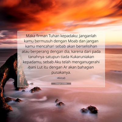 Ulangan 2:9 Ayat Alkitab Dijelaskan