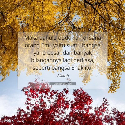 Ulangan 2:10 Ayat Alkitab Dijelaskan