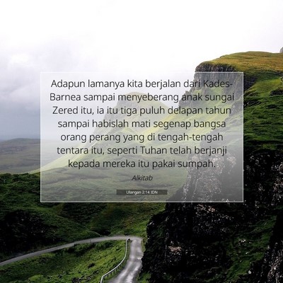 Ulangan 2:14 IDN Gambar Ayat Alkitab