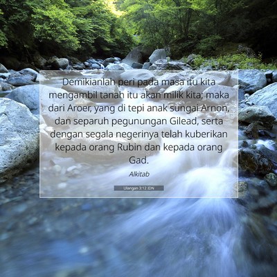 Ulangan 3:12 Ayat Alkitab Dijelaskan