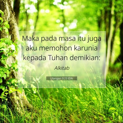 Ulangan 3:23 Ayat Alkitab Dijelaskan