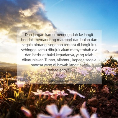 Ulangan 4:19 IDN Gambar Ayat Alkitab