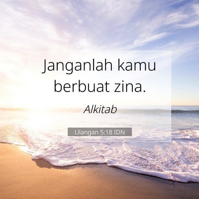 Ulangan 5:18 Ayat Alkitab Dijelaskan