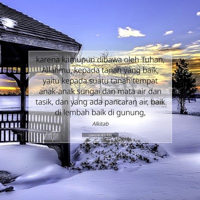 Ulangan 8:7 IDN Gambar Ayat Alkitab