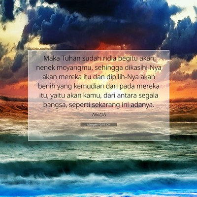 Ulangan 10:15 IDN Gambar Ayat Alkitab