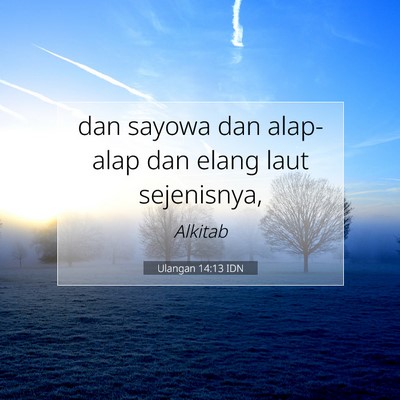 Ulangan 14:13 Ayat Alkitab Dijelaskan
