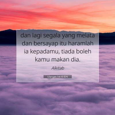 Ulangan 14:19 Ayat Alkitab Dijelaskan