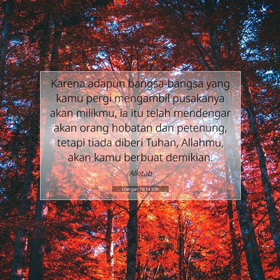 Ulangan 18:14 Ayat Alkitab Dijelaskan