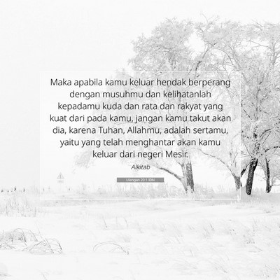 Ulangan 20:1 IDN Gambar Ayat Alkitab