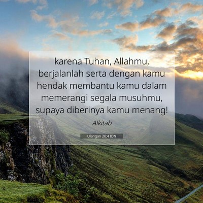 Ulangan 20:4 IDN Gambar Ayat Alkitab