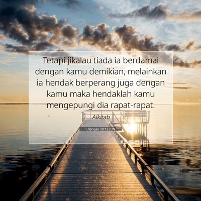 Ulangan 20:12 Ayat Alkitab Dijelaskan