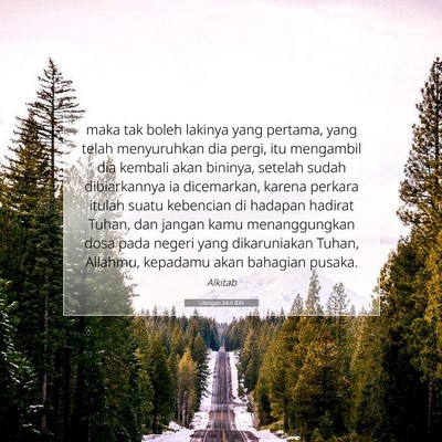 Ulangan 24:4 IDN Gambar Ayat Alkitab