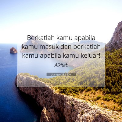 Ulangan 28:6 Ayat Alkitab Dijelaskan