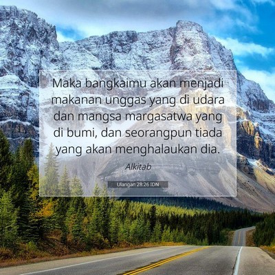 Ulangan 28:26 Ayat Alkitab Dijelaskan