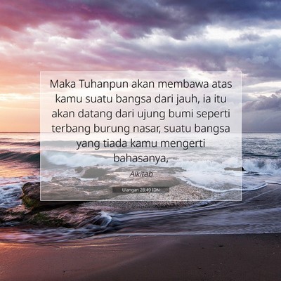 Ulangan 28:49 IDN Gambar Ayat Alkitab