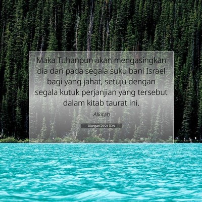Ulangan 29:21 IDN Gambar Ayat Alkitab