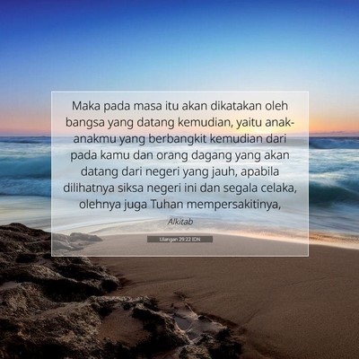 Ulangan 29:22 IDN Gambar Ayat Alkitab