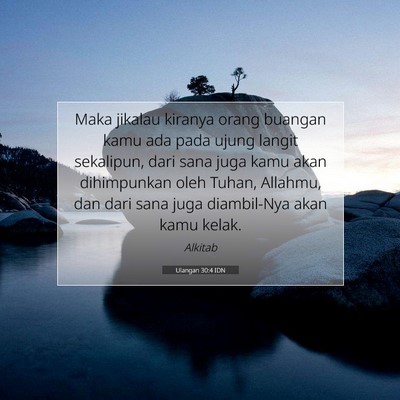 Ulangan 30:4 Ayat Alkitab Dijelaskan