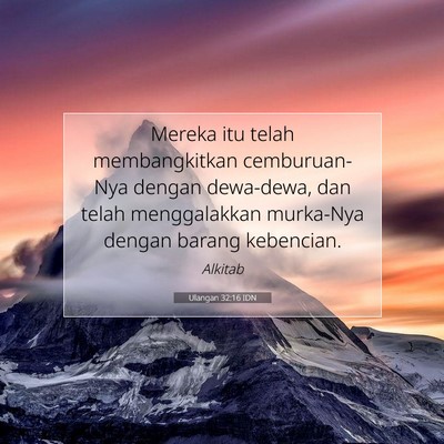 Ulangan 32:16 Ayat Alkitab Dijelaskan