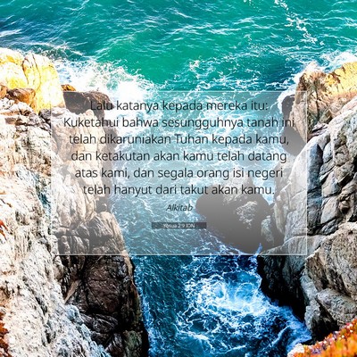 Yosua 2:9 IDN Gambar Ayat Alkitab