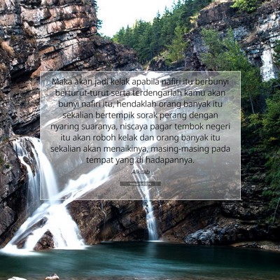 Yosua 6:5 Ayat Alkitab Dijelaskan