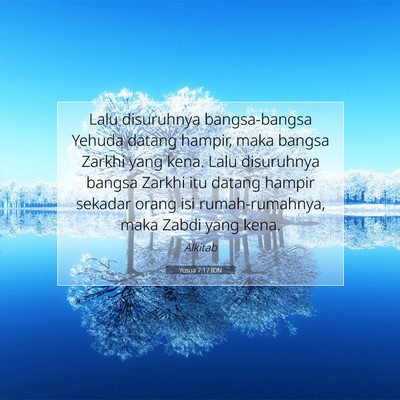 Yosua 7:17 Ayat Alkitab Dijelaskan