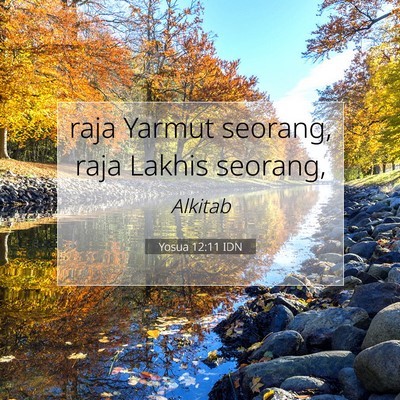 Yosua 12:11 Ayat Alkitab Dijelaskan