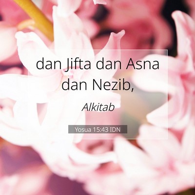 Yosua 15:43 Ayat Alkitab Dijelaskan