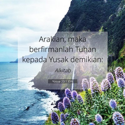 Yosua 20:1 Ayat Alkitab Dijelaskan
