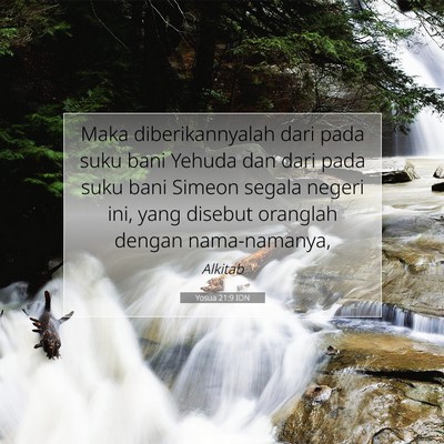 Yosua 21:9 IDN Gambar Ayat Alkitab