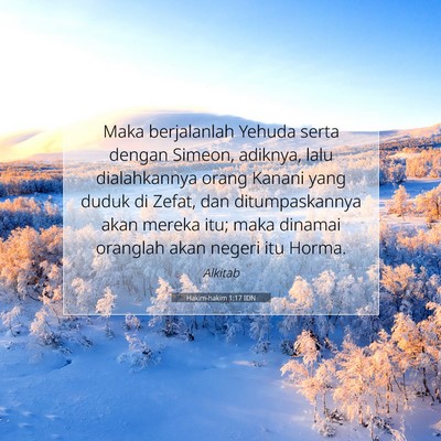 Hakim-hakim 1:17 Ayat Alkitab Dijelaskan