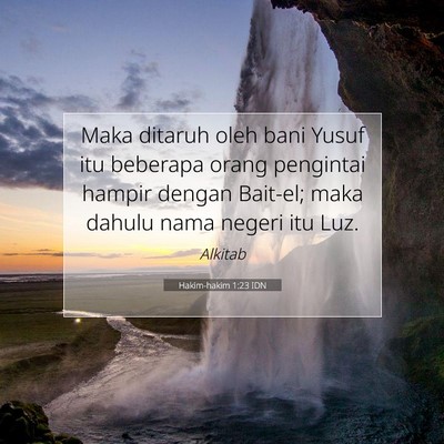 Hakim-hakim 1:23 Ayat Alkitab Dijelaskan