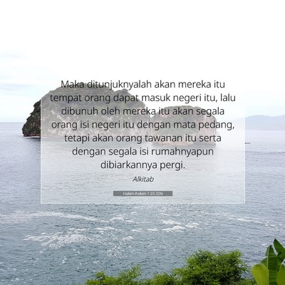 Hakim-hakim 1:25 Ayat Alkitab Dijelaskan