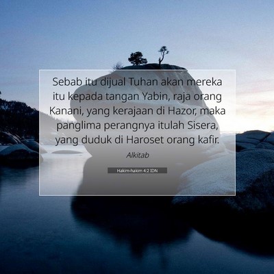 Hakim-hakim 4:2 IDN Gambar Ayat Alkitab