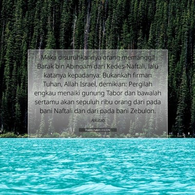 Hakim-hakim 4:6 IDN Gambar Ayat Alkitab