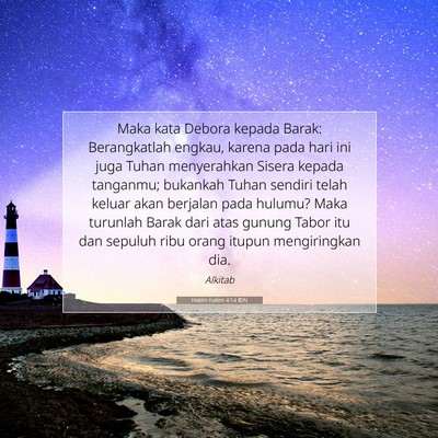 Hakim-hakim 4:14 Ayat Alkitab Dijelaskan