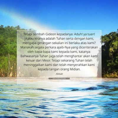 Hakim-hakim 6:13 IDN Gambar Ayat Alkitab