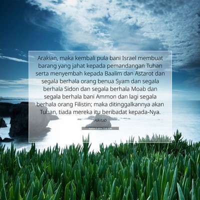 Hakim-hakim 10:6 IDN Gambar Ayat Alkitab