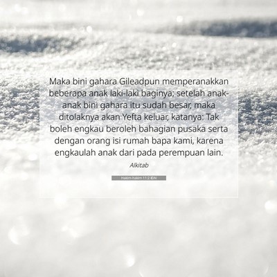 Hakim-hakim 11:2 IDN Gambar Ayat Alkitab