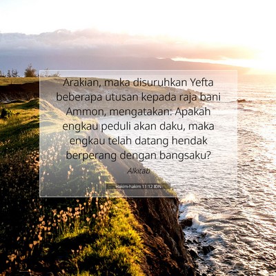 Hakim-hakim 11:12 IDN Gambar Ayat Alkitab