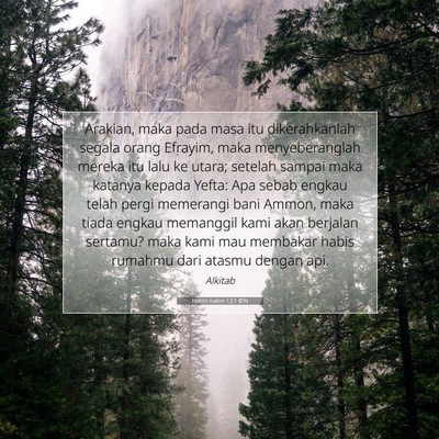 Hakim-hakim 12:1 IDN Gambar Ayat Alkitab