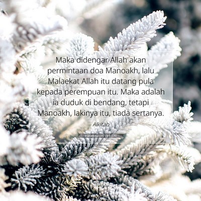 Hakim-hakim 13:9 IDN Gambar Ayat Alkitab