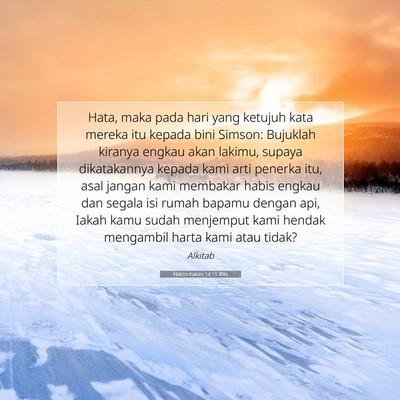 Hakim-hakim 14:15 Ayat Alkitab Dijelaskan