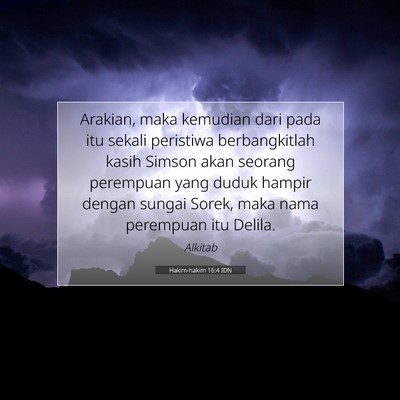 Hakim-hakim 16:4 IDN Gambar Ayat Alkitab