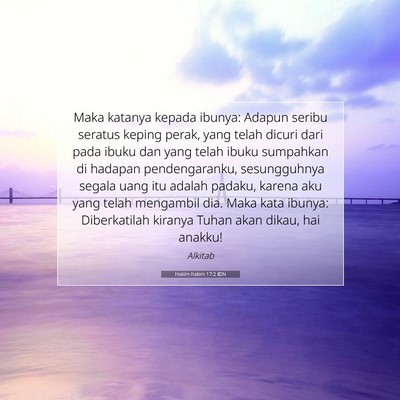 Hakim-hakim 17:2 IDN Gambar Ayat Alkitab