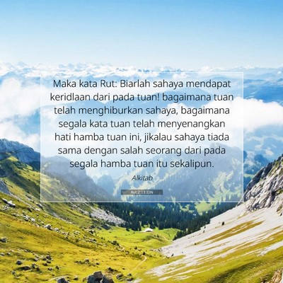 Rut 2:13 IDN Gambar Ayat Alkitab