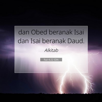 Rut 4:22 Ayat Alkitab Dijelaskan