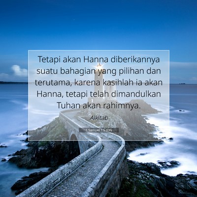 1 Samuel 1:5 Ayat Alkitab Dijelaskan