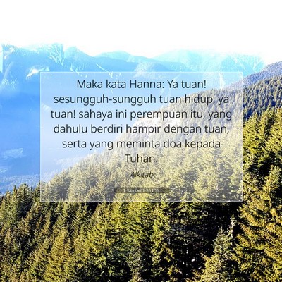 1 Samuel 1:26 Ayat Alkitab Dijelaskan