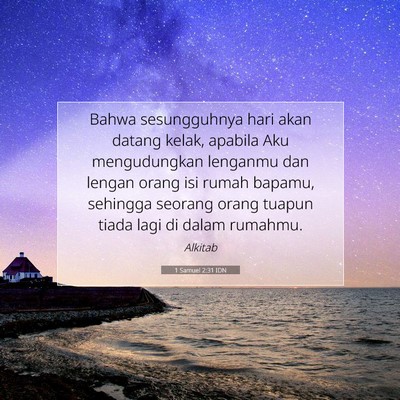 1 Samuel 2:31 Ayat Alkitab Dijelaskan